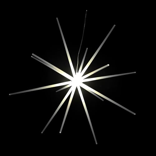 XXL 3D LED Stern zum Hängen Weihnachtsbeleuchtung Weihnachtsstern DIA...
