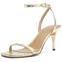Michael Kors Womens Liana Mid Heel Sandal