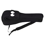 Hemobllo Bolso Kreliqin Para Ukelele Mochila De Tela Oxford Funda Blanda Para Guitarra Eléctrica Correas Ajustables Para Practicar Música Conciertos