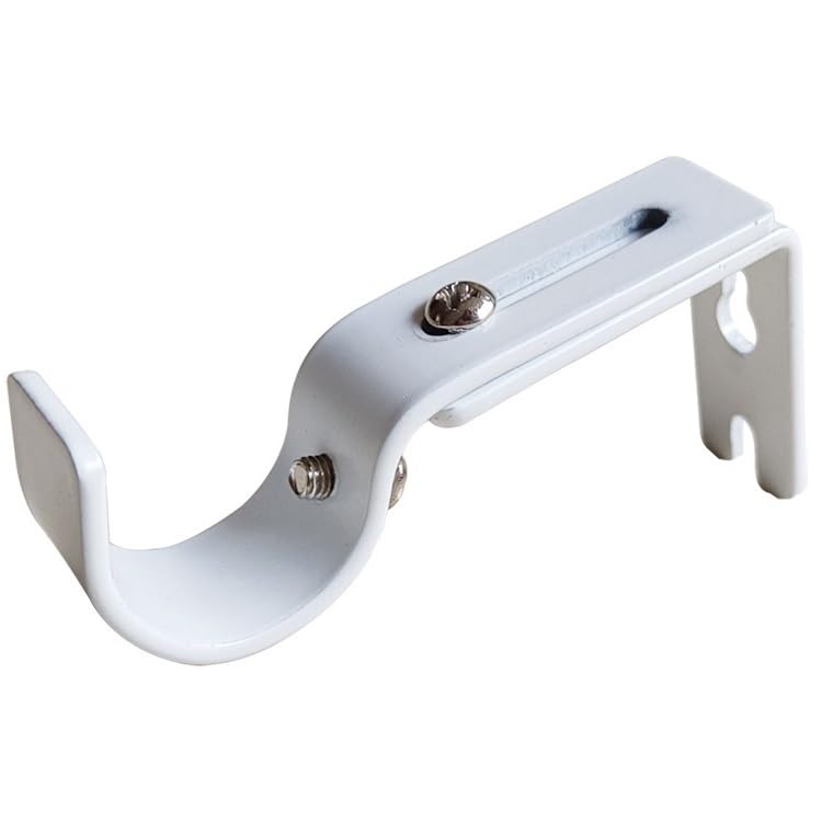 4 PEZZI Supporto per Bastone Tenda Regolabile e Robusto per Asta da 25mm
