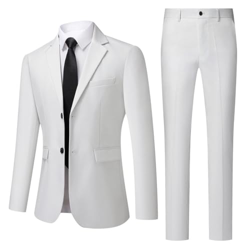 Men's Luxury 3-Piece Suit Set Slim Fit Blazer Vest Pants Ideal for Formal Occasions2