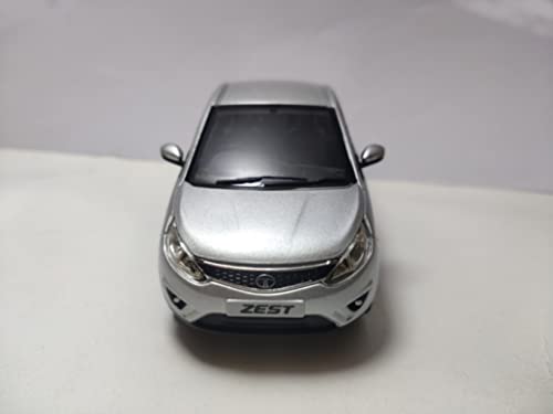 Image of Scale Model Toy Car for Kids-Zest-Free Wheel (Not Pull Back)-Official 1 /43 Die-cast Merchandise-for Boys and Girls Above 3 Years (Zest, Grey)
