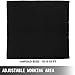 VEVOR 10 x 10 Ft Welding Blanket Black Fiberglass Blanket Portable Fiberglass Fire Retardant Blanket Welding Mat Welding Fireproof Thermal Resistant Insulation With Carry Bag