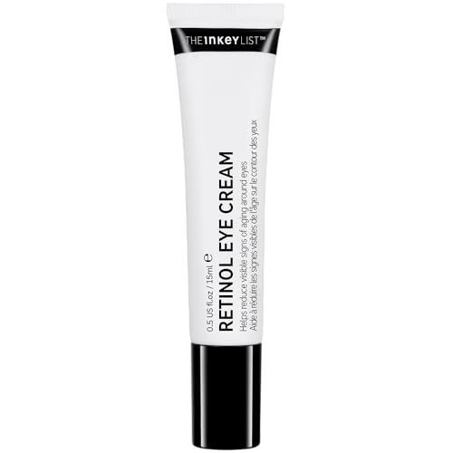 Retinol Eye Cream de The INKEY List para reducir las arrugas y las líneas de expresión, 15 ml