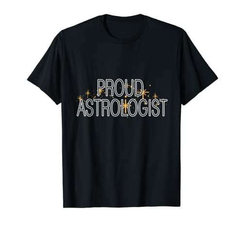 Proud Astrologist Retro Cool Astrology Designs Present T-Shirt