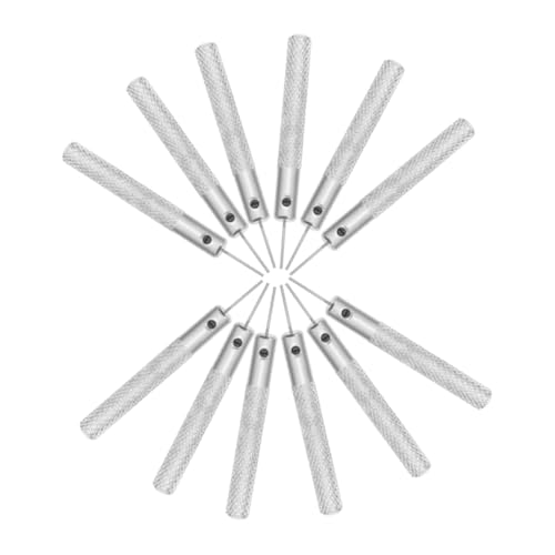 Tofficu Lot de 12 Broches De Retrait De Carte Sim Outil De Retrait De Bracelet De Montre Broche De Carte Sim Clé Clignotante Outil D'Éjection De Carte Sim Aiguille De Montre