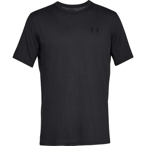 Image of Under Armour Men's Cotton Solid UA Sportstyle LC Short Sleeve | T-Shirt | 1326799-001