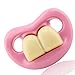 Imagen de Jnchdghwa 2X Chupete Divertido para con Diseño de Dientes Nuevos