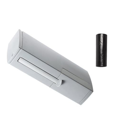 atcdfuw Push Lid Dustbin Trash Can Easy to Waste Bin Waste Solution for Households and Workplaces