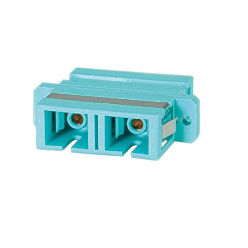 Preisvergleich Produktbild Value 21990655 LWL-Kupplung SC / SC Duplex, OM3, PB türkis