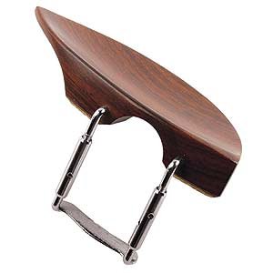Zitsman 3/4-4/4 Violin Chinrest - Rosewood with Standard Bracket