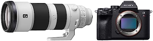 Image of Sony Alpha ILCE-7RM4A Full-Frame 61.0MP Mirrorless Digital SLR Camera Body (4K Full Frame, Real-Time & Sony Fe 200-600Mm F /5.6-6.3 G OSS Telephoto Zoom Lens (White)