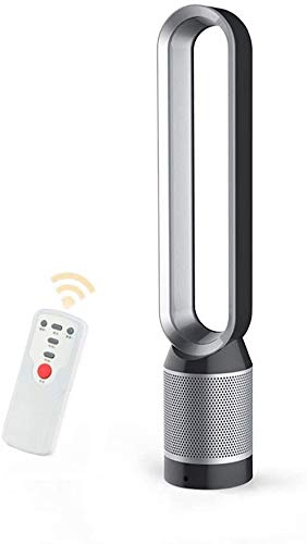 Elektro-Lüfter Ohne Tower Lüftersteuerung Luftstrom Ohne Klinge Für Haus Und Büro,Schwarz