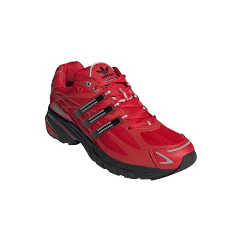 adidas Mens Adistar Cushion Lace Up Sneakers Shoes Casual - Red2