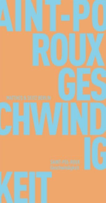 Geschwindigkeit (Fröhliche Wissenschaft)