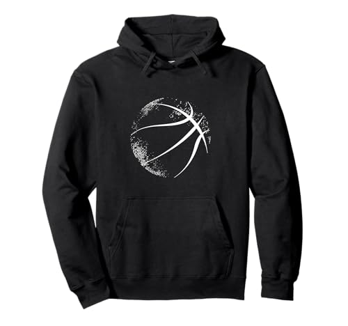 Basketball Silhouette, Basketball Pullover Hoodie