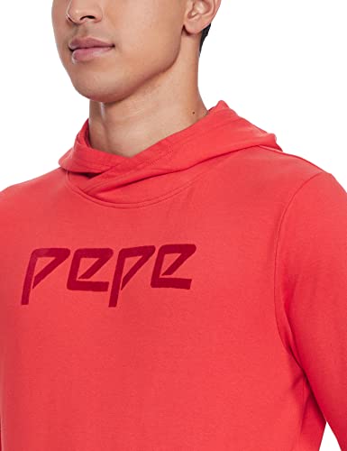 Image of Pepe Jeans Men's Cotton Hooded Neck Sweatshirt