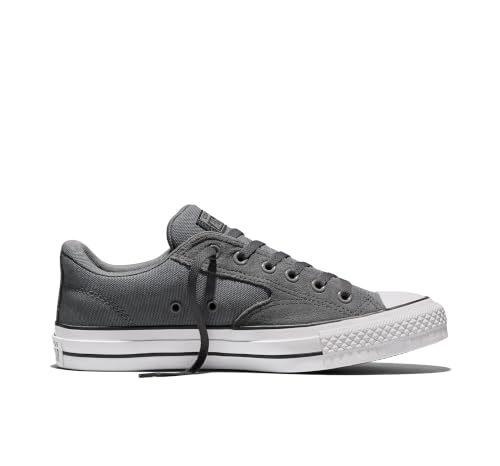 Image of Converse, Unisex, Chuck Taylor All Star Malden Street Low Top, Darker Grey /Black /White Men's 4, Women's 6 Medium