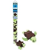 PLUS PLUS - Construction Building Toy, Mini Maker Tube - 70 Piece - Sea Turtle