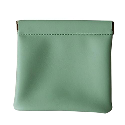 de cosméticos de Bolsillo Squeeze - de Maquillaje de Viaje para Monedas, de Almacenamiento para Objetos pequeños, cosméticos, Auriculares inalámbricos y Monedas, Verde, Small, Ver