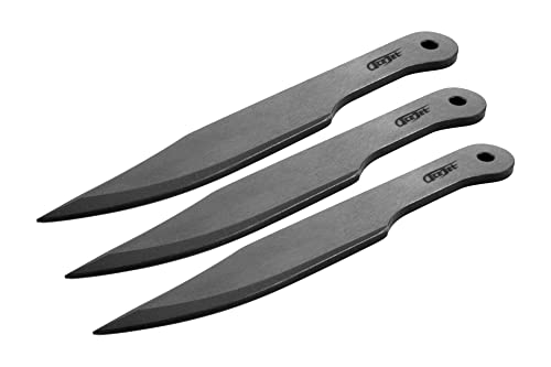 ACEJET BOWIE SHADOW Steel throwing knives - Set of 3