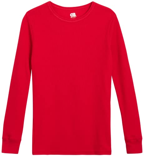 Image of ONLY BOYS' Thermal Underwear Set - 2 Piece Waffle Knit Top and Long Johns (2T-16)