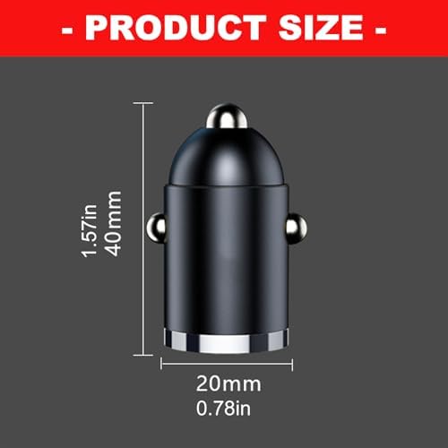 100W Heavy Duty Car Charging Adapters with Double Port Vehicle Charging Converter Great for Laptops and Mobile Devices Fast Adapters — view 2