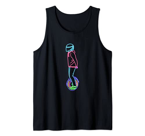 E-Unicycle Electric Unicycle Monowheel Unicyclist Balancing Tank Top