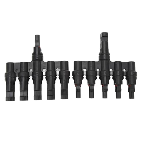 Fafeicy Conector T Solar Conectores de Acceso Paralelo Adaptador Fotovoltaico Pares de Rama...