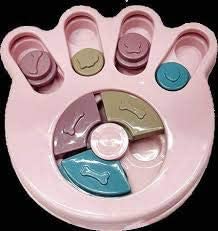 MOT Multifunctional Pet Educational Intelligence Food Treated Puzzle Toy (Pink)