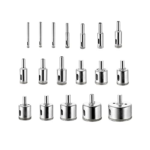 Broca de diamante para vidrio y cerámica 30 mm miniatura 3