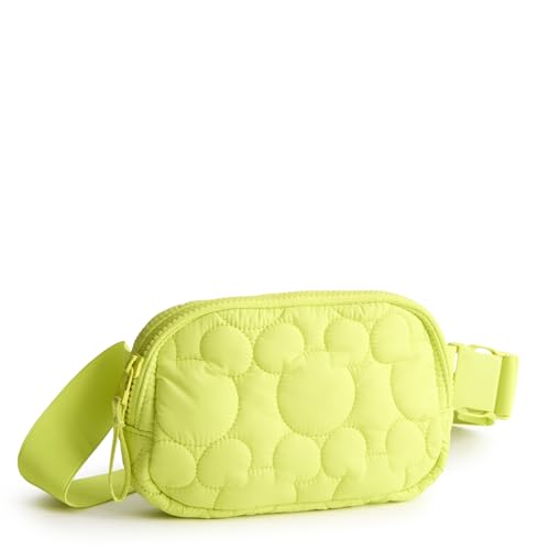 Vera Bradley Womens Disney Featherweight Woodward Small Belt Bag Evening Primrose One Size