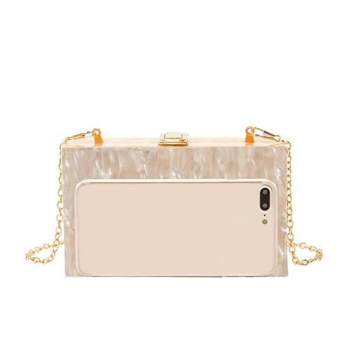 Image of LETODE Acrylic Clutch Bags Purse Perspex Bag Handbags for Women