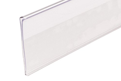 FFR Merchandising 4400558509 DSE-200 Economy Self-Adhesive Data Strip Label Holder, 1 1/4