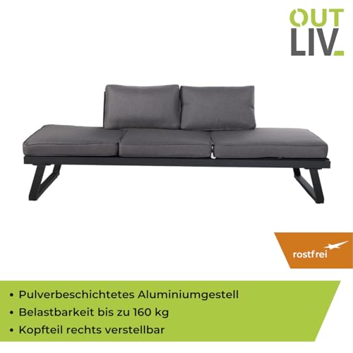 Vom Tagesbett zur Gartenliege – mit wenigen Handgriffen