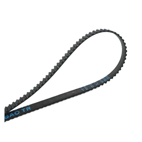 Courroie de distribution T2.5 en caoutchouc boucle fermée 130mm de long et 20mm de large