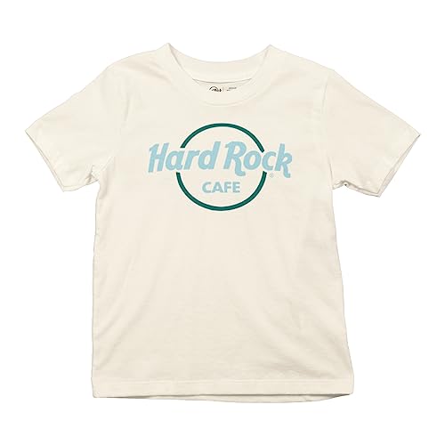 Hard Rock Youth Kids Boys Pop of Color Tee Natural Beige
