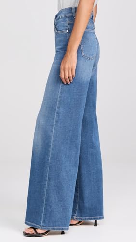 DL1961 Women's Softwear Hepburn Wide Leg High Rise Jeans4