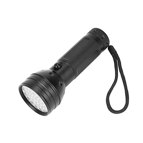 Henniu Lanterna UV Luz Negra 51 LED 395nm Luz Negra Detector de Urina para Animais de Estimação para