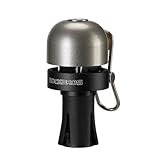 ROCKBROS 自転車 ベル ロードバイク 自転車ベル バーエンドキャップ式 隠れ式 爽やかな音色 大音量 ドロップハンドル向け 銅合金製 錆びにくい 軽量 小型 大人 子供 ロード グラベルロード ハンドル直径22.2mm対応