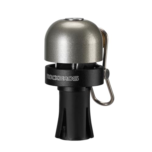 ROCKBROS 自転車ベル バーエンドキャップ式