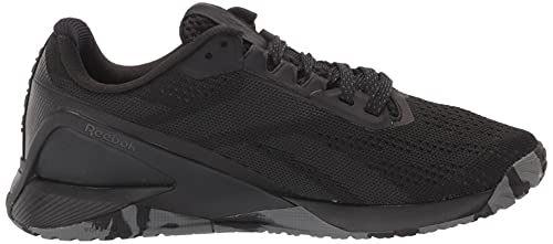 Reebok Tênis masculino Nano X1 Cross, Preto/cinza puro, 8