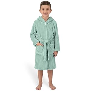 Graefenstayn-Bademantel-Kinder-Teenager-aus-Fleece-mit-Knopf-und-Kapuze-OEKO-TEX-100–Flauschiger-Kinderbademantel-fuer-Jungen-Maedchen
