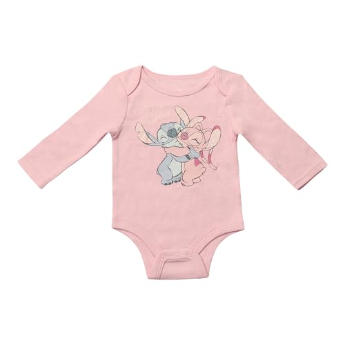 Magic Threadz Disney Clothes Baby Girls Bodysuit, Pants & Headband Set – Minnie Mouse, Bambi, Marie & Tinkerbell (0–9M)2