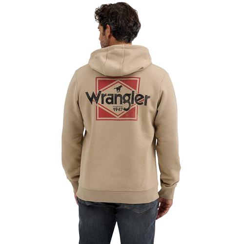 Wrangler Trench Coat color Men's Regular Fit Graphic Hoodie 112365710