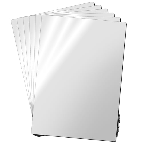 LLPT Carta Magnetica Stampabile 6 Fogli Pellicola Magnetica per Frigorifero con Carta Magnetica Lucida per Stampante a Getto d'inchiostro per Foto Cartelli Artigianali 21 cm x 30 cm (MSP8311706LM)
