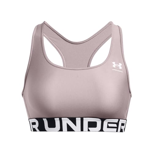 Under Armour Women's HeatGear Mid Impact Branded Bra4