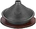 Pentole in ghisa, coperchio conico antiaderente, compatibile con induzione, essenziale per la cucina marocchina, adatta per fornelli a gas immagine