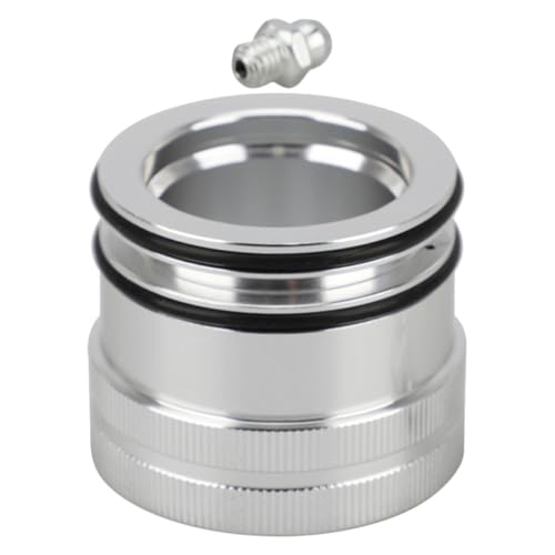 Mobestech Cojinetes De Las Ruedas Motores Agarre Arrancador Grasa Blanca Mecánico Castor Caja De Herramientas Teclado Semental Llave Inglesa Grasa De Freno Frasco Borde Metal Silver
