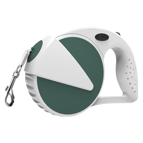 Guinzaglio pesante per cani di taglia grande – 5 m/16,4 FT guinzaglio per cani di taglia grande, guinzaglio retrattile automatico per cani all'aperto